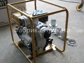 Аренда профессиональной мотопомпы для грязной воды