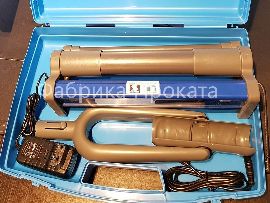Экспертиза потолков с помощью малярной лампы Ergoliss