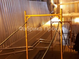 Аренда строительных лесов в качестве ограждений - 1